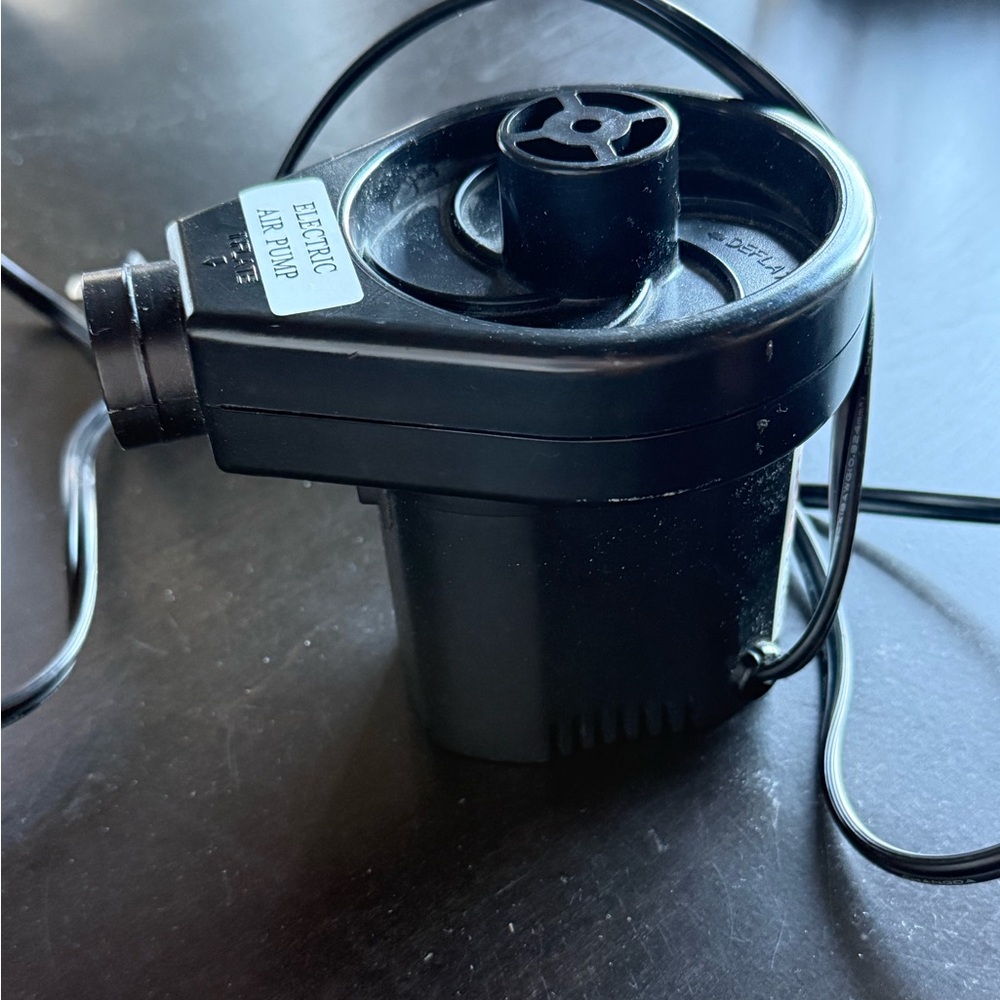 Black Electric Air Pump